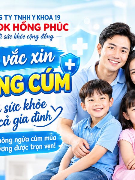 CHỦ ĐỘNG PHÒNG CÚM MÙA – BẢO VỆ SỨC KHỎE CHO CẢ GIA ĐÌNH